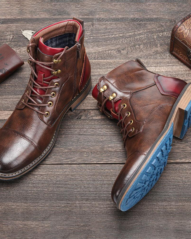 Men's Work Boots in Regular Fit – Lace Up Heritage Style