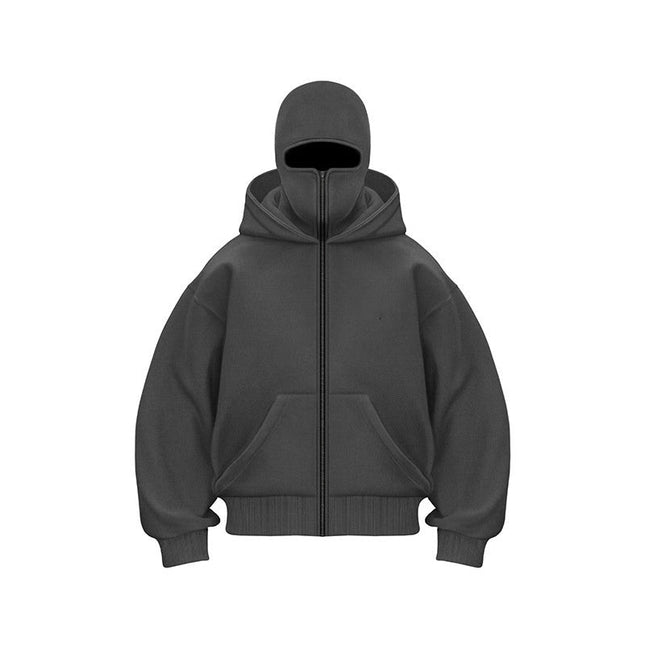 Men's Zip Hoodie in Relaxed Fit – Clean Everyday Layer