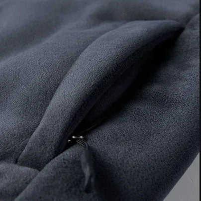Men's Zip-Up Hoodie – Fleece-Lined Hooded Everyday Jacket