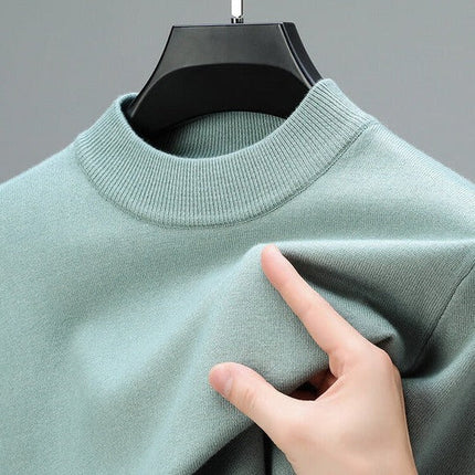 Oliver | Men's Cashmere Jumper – Roll Neck Sweater