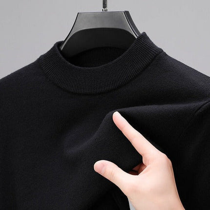 Oliver | Men's Cashmere Jumper – Roll Neck Sweater