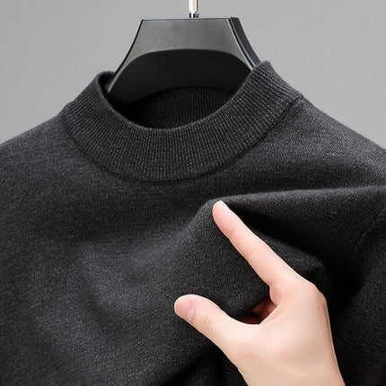 Oliver | Men's Cashmere Jumper – Roll Neck Sweater