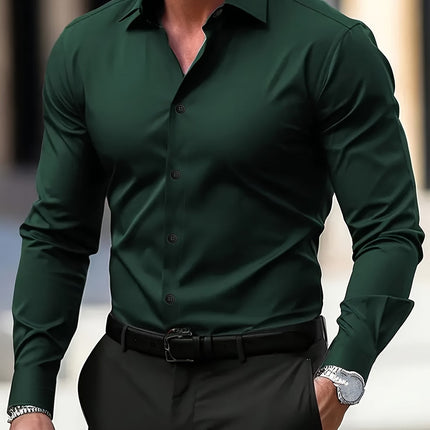 Oliver | Slim Fit Long Sleeve Button-Down Shirt