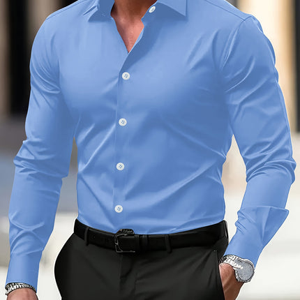 Oliver | Slim Fit Long Sleeve Button-Down Shirt