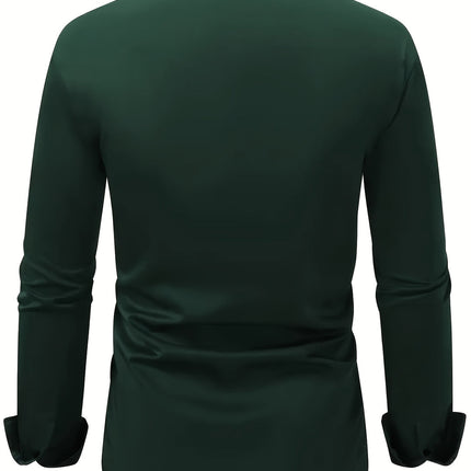 Oliver | Slim Fit Long Sleeve Button-Down Shirt