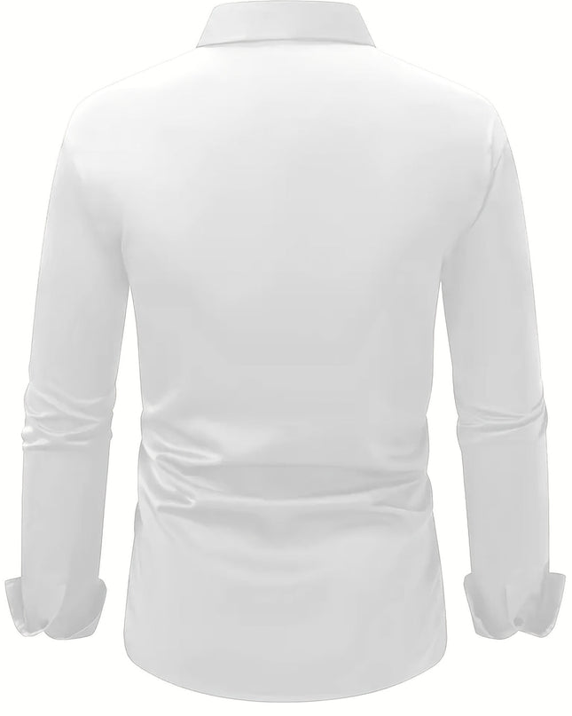 Oliver | Slim Fit Long Sleeve Button-Down Shirt