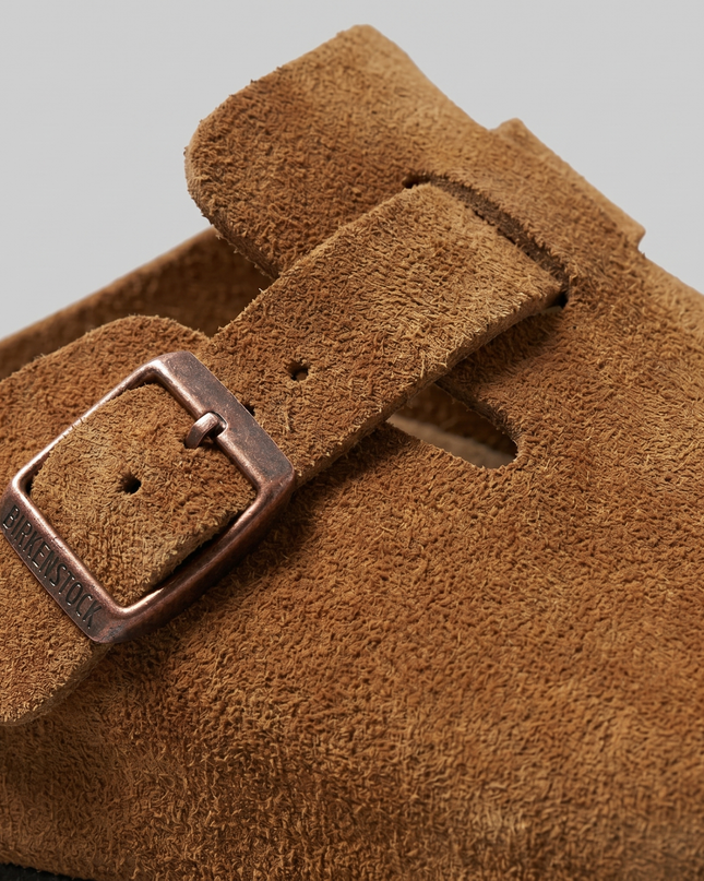 Owen | Suede Clogs with Adjustable Buckle Comfort Loafers