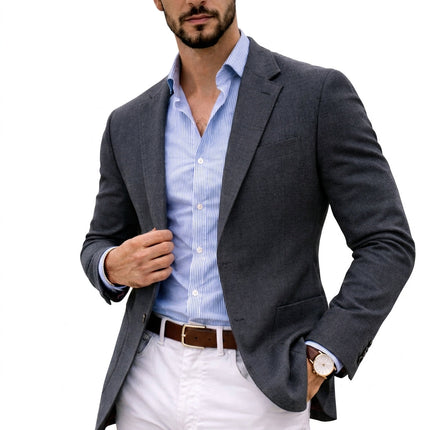 Thomas | Tailored Knit Men’s Blazer