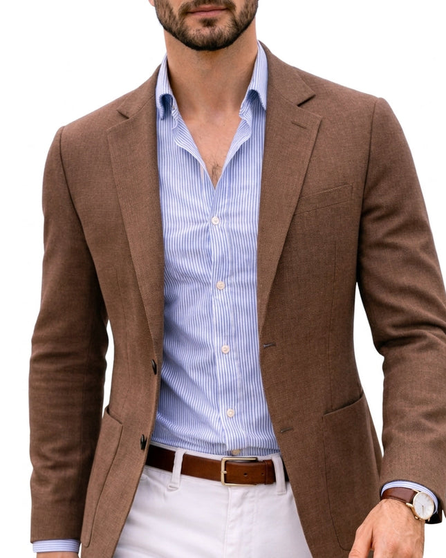 Thomas | Tailored Knit Men’s Blazer
