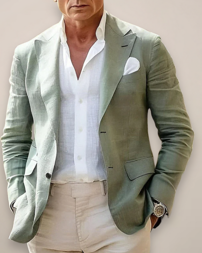 Victor | Two-Button Notch Lapel Blazer