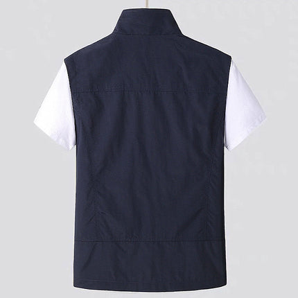Vincent | Quick-Drying Breathable Zip-Up Gilet