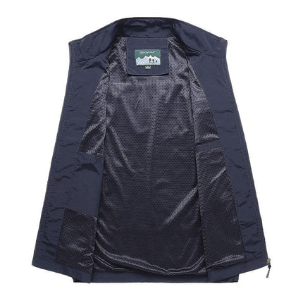 Vincent | Quick-Drying Breathable Zip-Up Gilet