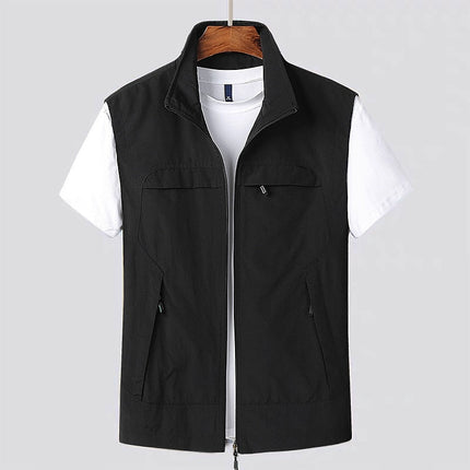 Vincent | Quick-Drying Breathable Zip-Up Gilet