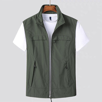 Vincent | Quick-Drying Breathable Zip-Up Gilet
