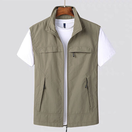 Vincent | Quick-Drying Breathable Zip-Up Gilet