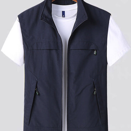 Vincent | Quick-Drying Breathable Zip-Up Gilet
